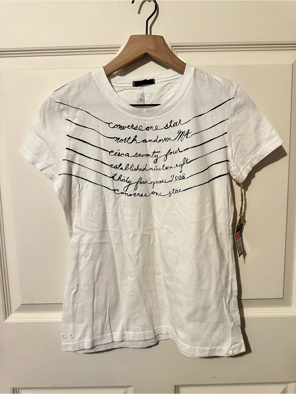 Converse One Star | Tee | Converse One Star White Short-Sleeve Graphic Tee
